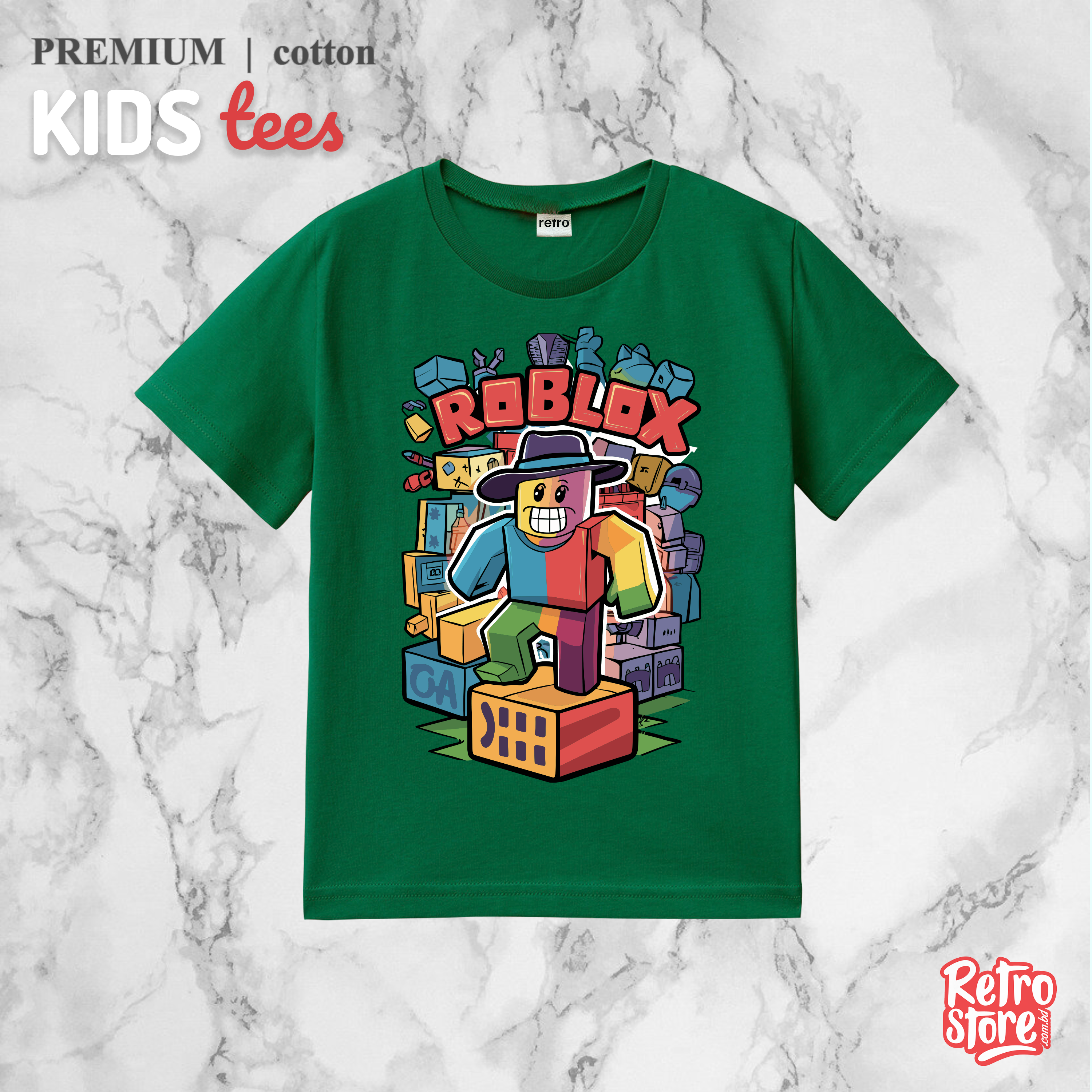 Roblox T-shirt For Kids