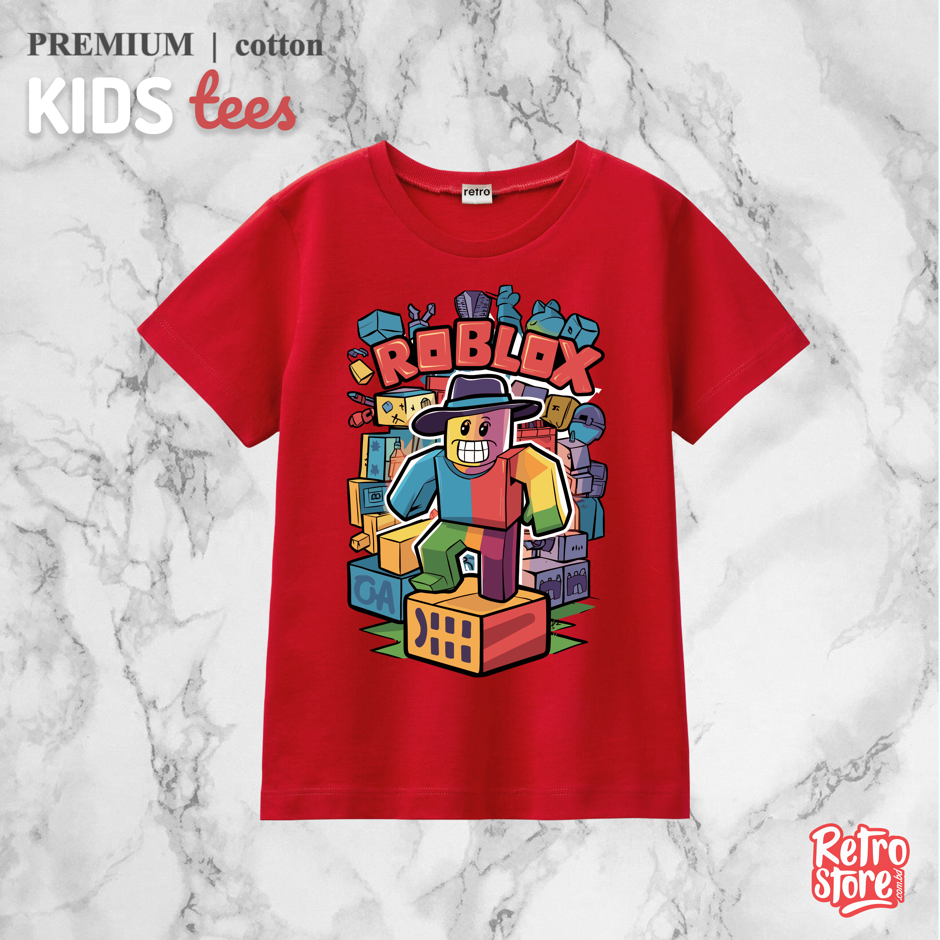 Roblox T-shirt For Kids